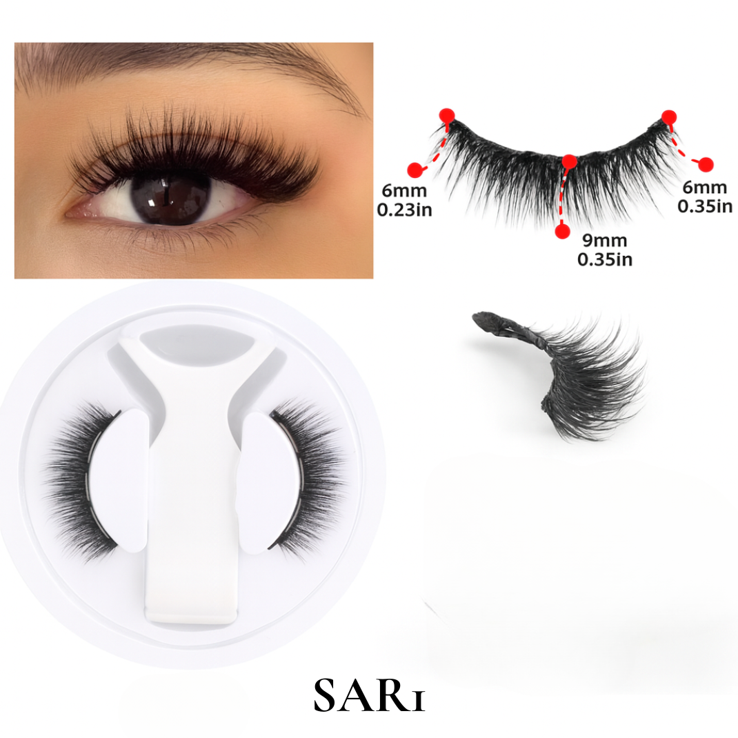 Precilux Pro™ — Ciglia magnetiche dalla finitura setosa