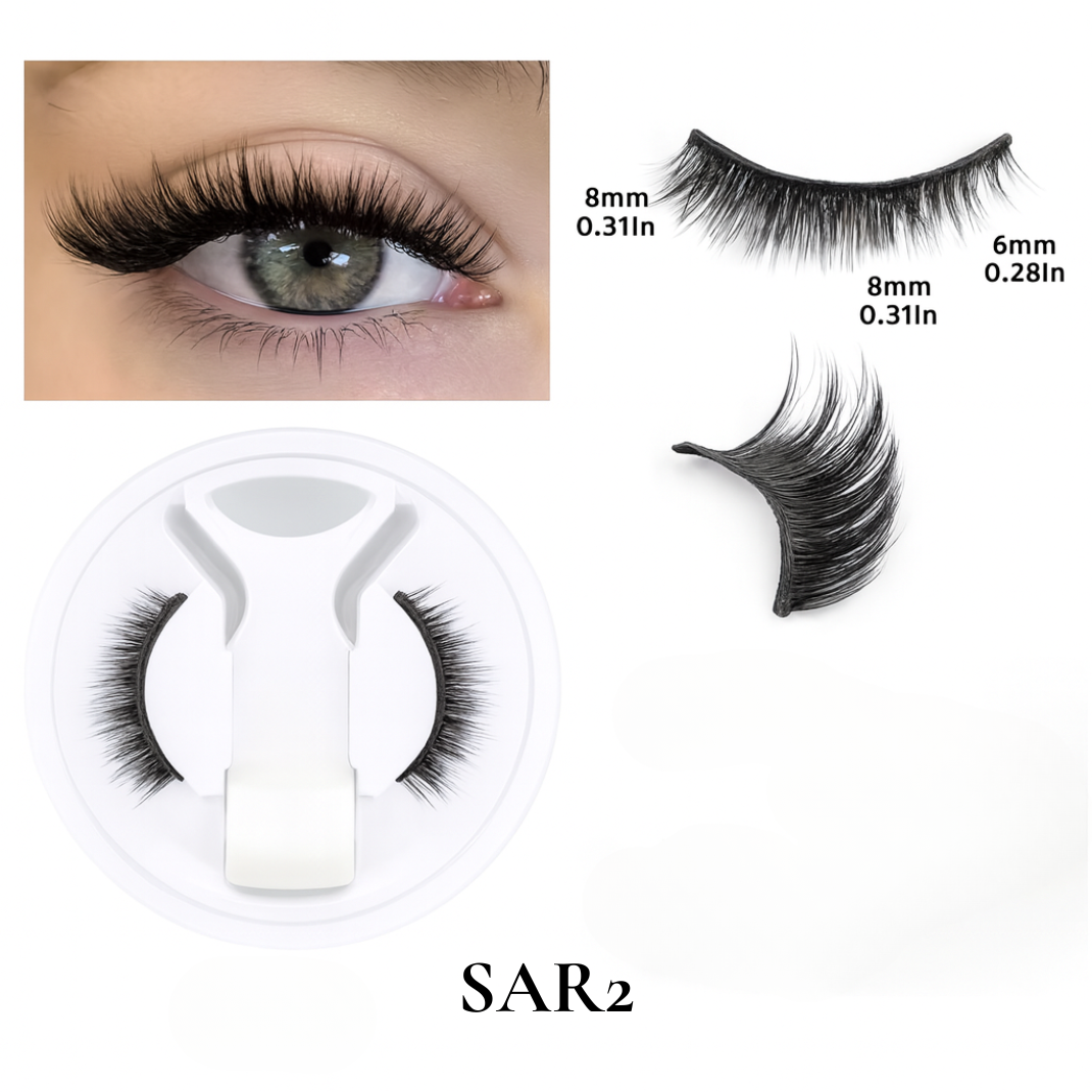 Precilux Pro™ — Ciglia magnetiche dalla finitura setosa