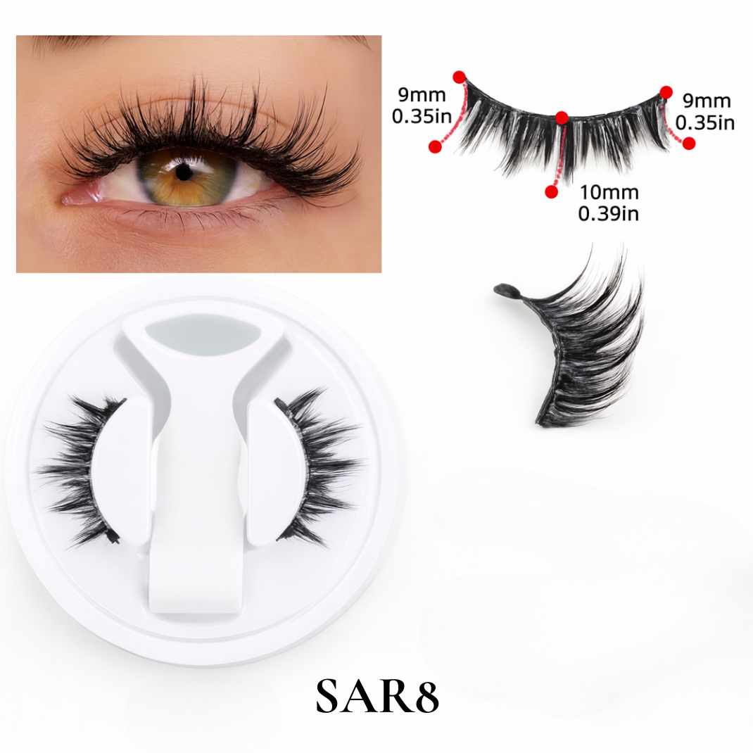 Precilux Pro™ — Ciglia magnetiche dalla finitura setosa