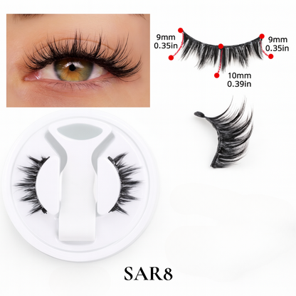 Precilux Pro™ — Ciglia magnetiche dalla finitura setosa