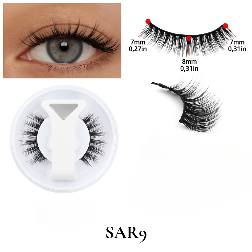 Precilux Pro™ — Ciglia magnetiche dalla finitura setosa